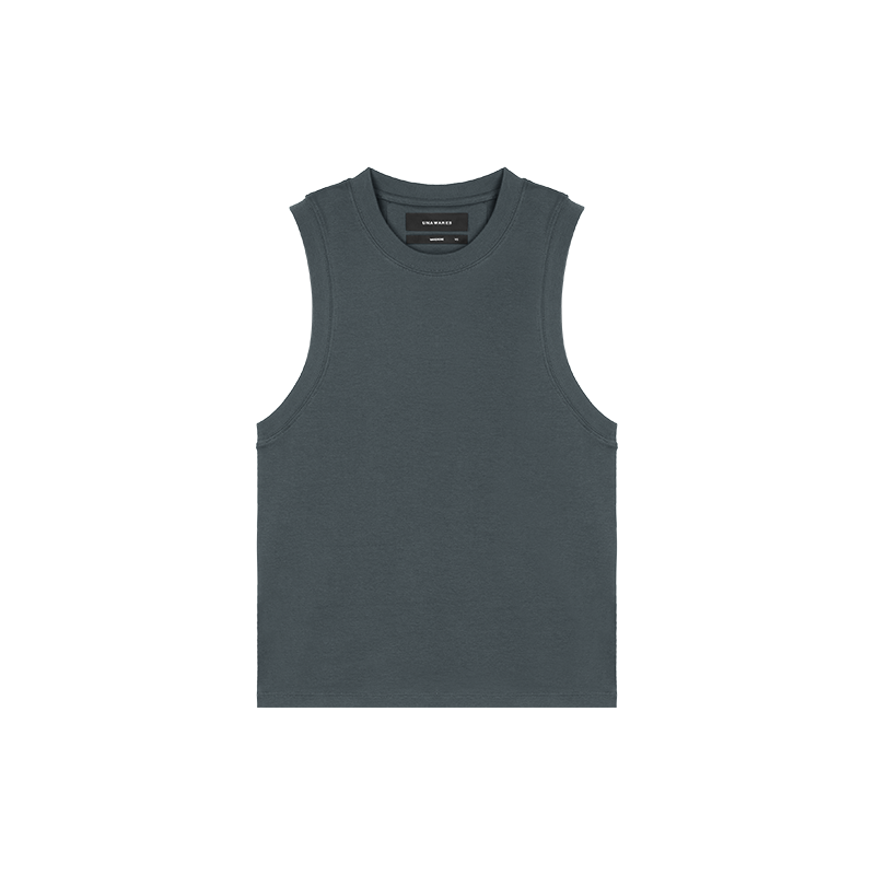 Grey Double-Sided Sleeveless Vest