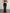 Black Fake Two-Piece Pleated Yoga Flared Pants