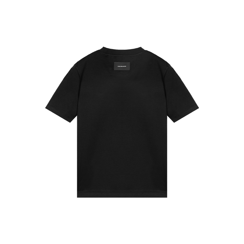 Black Double-Sided Basic Style T-shirt