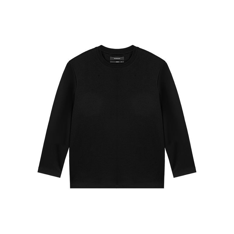 Black Loose Long Sleeve T-shirt