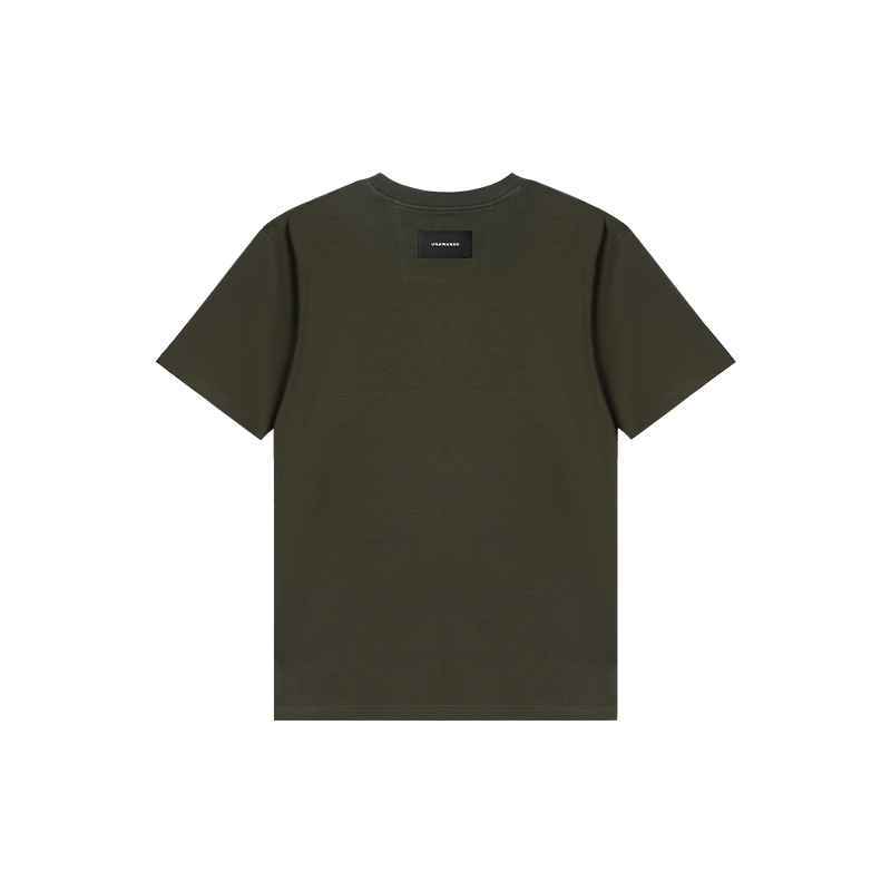 Coffee Bottom Split T-shirt