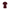 Merlot Red Tencel Wool Pleated T-Shirt