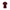 Merlot Red Tencel Wool Pleated T-Shirt