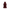 Merlot Red Tencel Wool Hoop Neck Pleated Vest