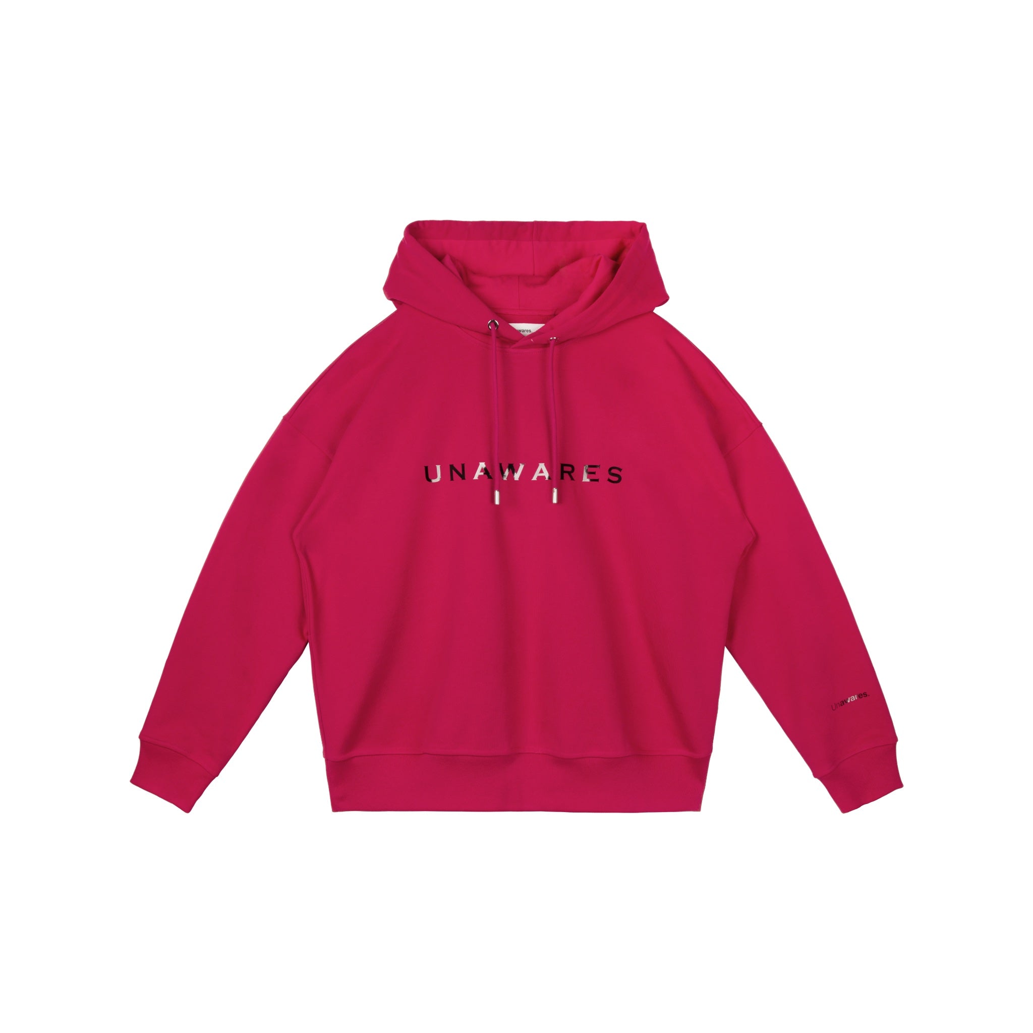 UNAWARES Brand Logo Hoodie Peach | MADA IN CHINA