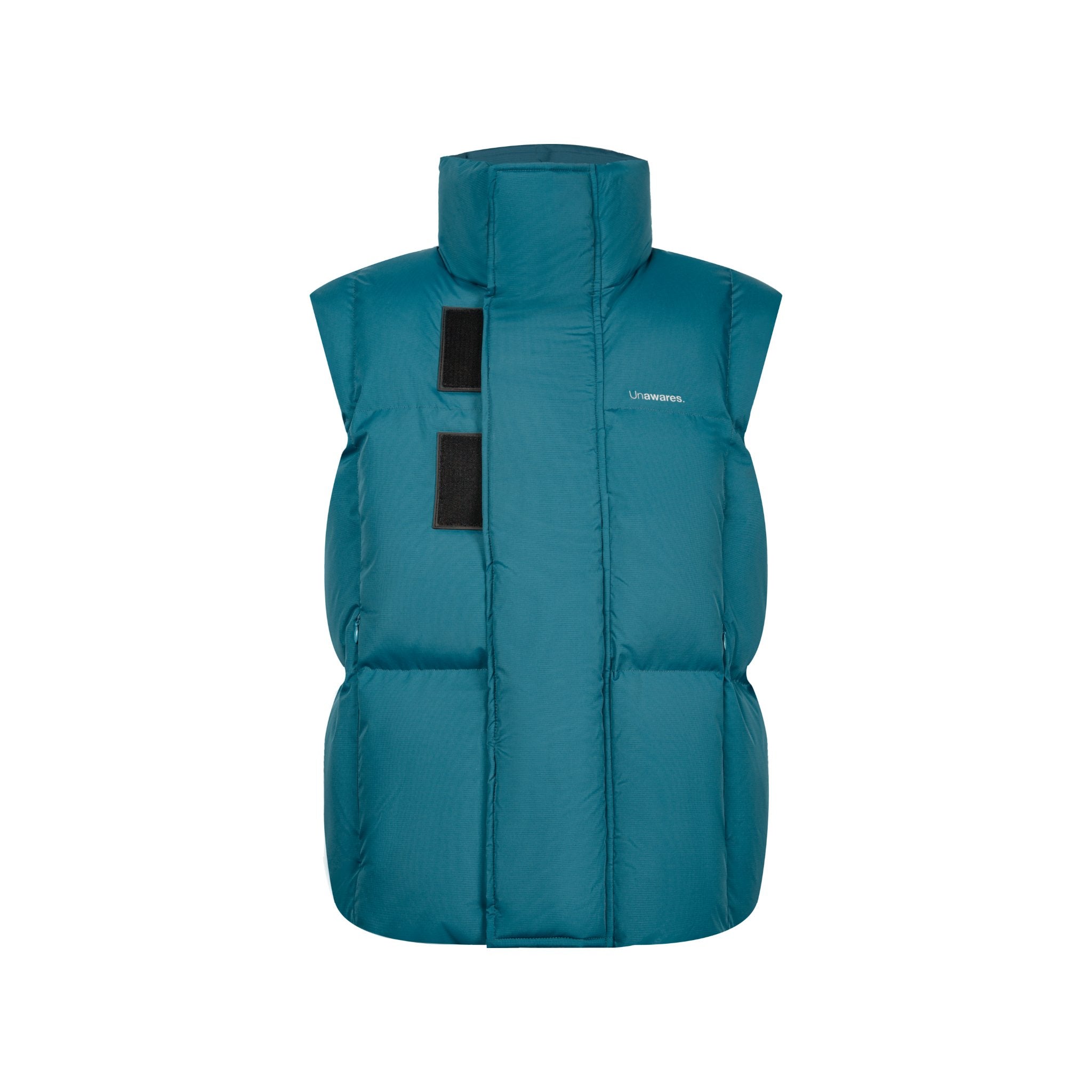 UNAWARES Copper Green Square Velcro Cotton Vest | MADA IN CHINA