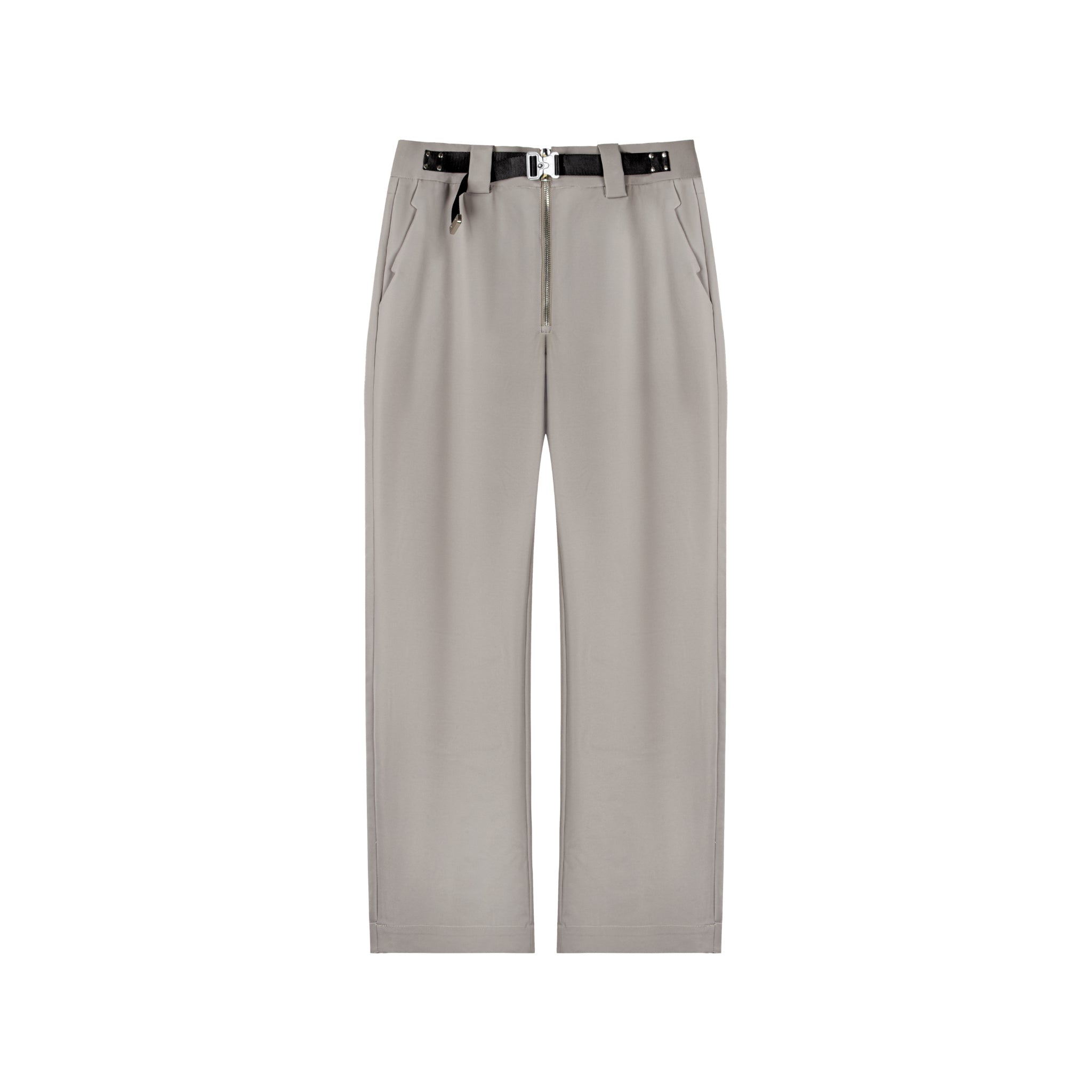 UNAWARES Khaki Buckle Belt Cargo Pants | MADA IN CHINA