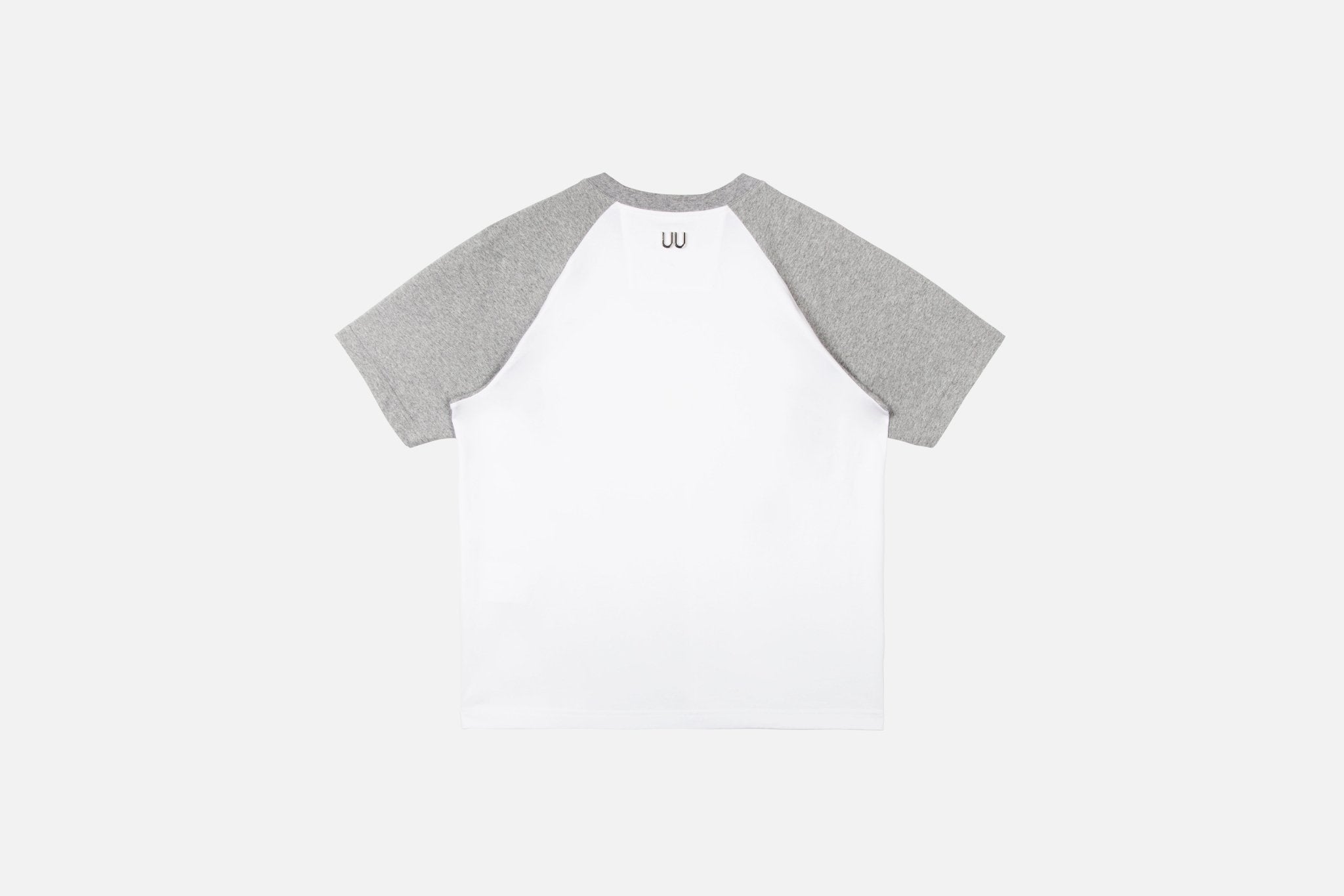 UNAWARES QR Code Raglan T-shirt Grey | MADA IN CHINA