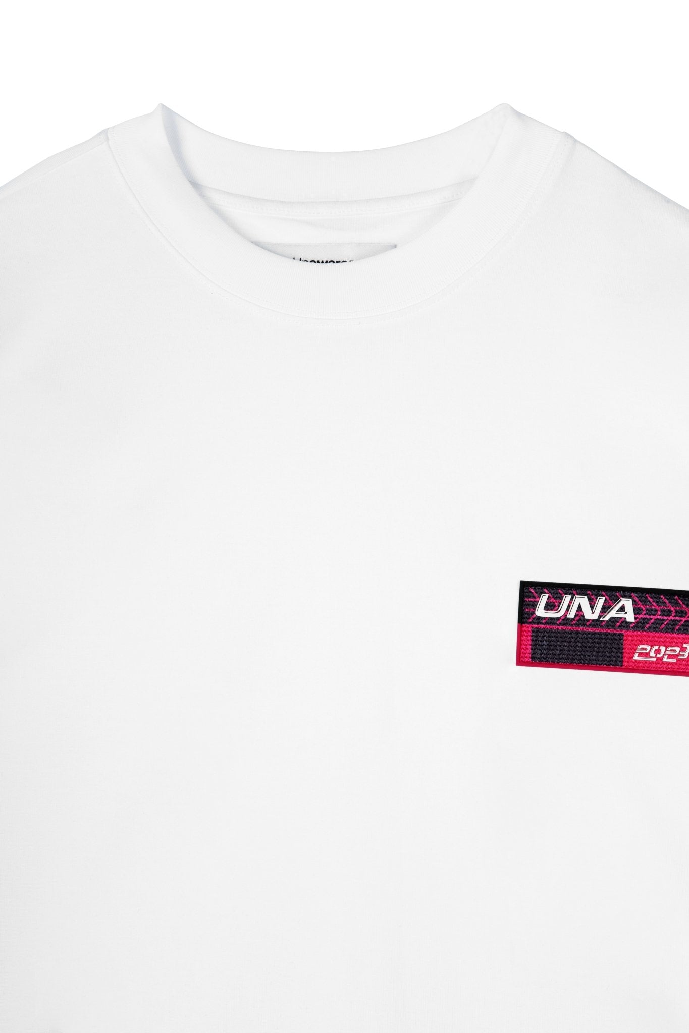 UNAWARES White Customized Silicone Patch Long-sleeved Shirt | MADA IN CHINA