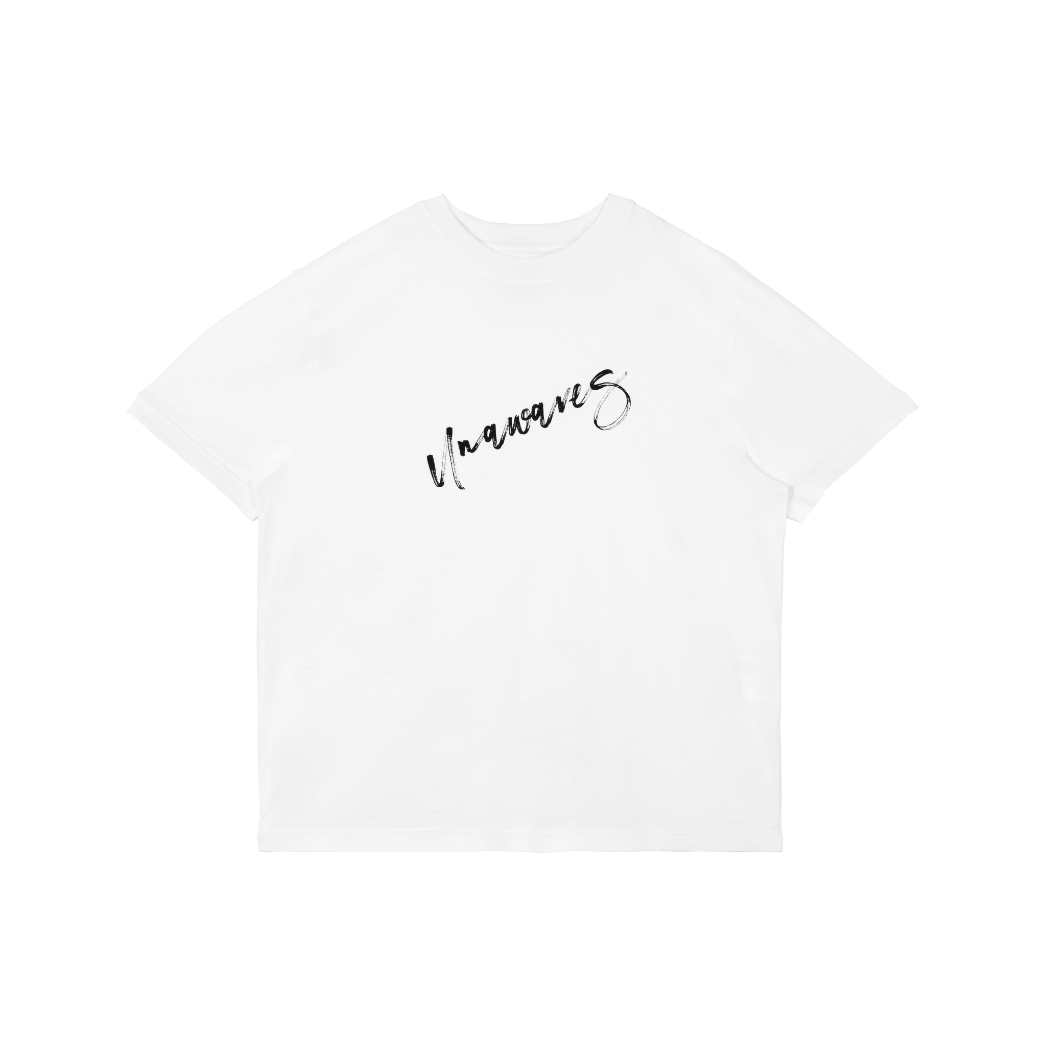 UNAWARES White Unawares Standard Fit T-shirt | MADA IN CHINA